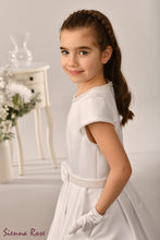 Load image into Gallery viewer, Sienna Rose By Sweetie Pie Girls White Communion Dress:- SR734
