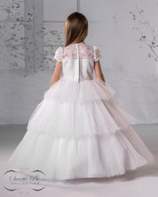 Load image into Gallery viewer, Sweetie Pie Girls White Communion Dress:- 5002
