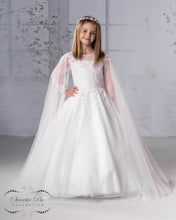 Load image into Gallery viewer, Sweetie Pie Girls White Communion Dress:- 5003
