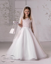 Load image into Gallery viewer, Sweetie Pie Girls White Communion Dress:- 5004
