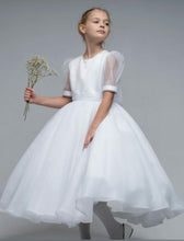 Load image into Gallery viewer, Paula&#39;s Communion Girls White Communion Dress:- PJ29
