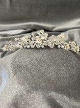 Load image into Gallery viewer, Celebrations Silver Crystal &amp; Pearls Tiara CH118
