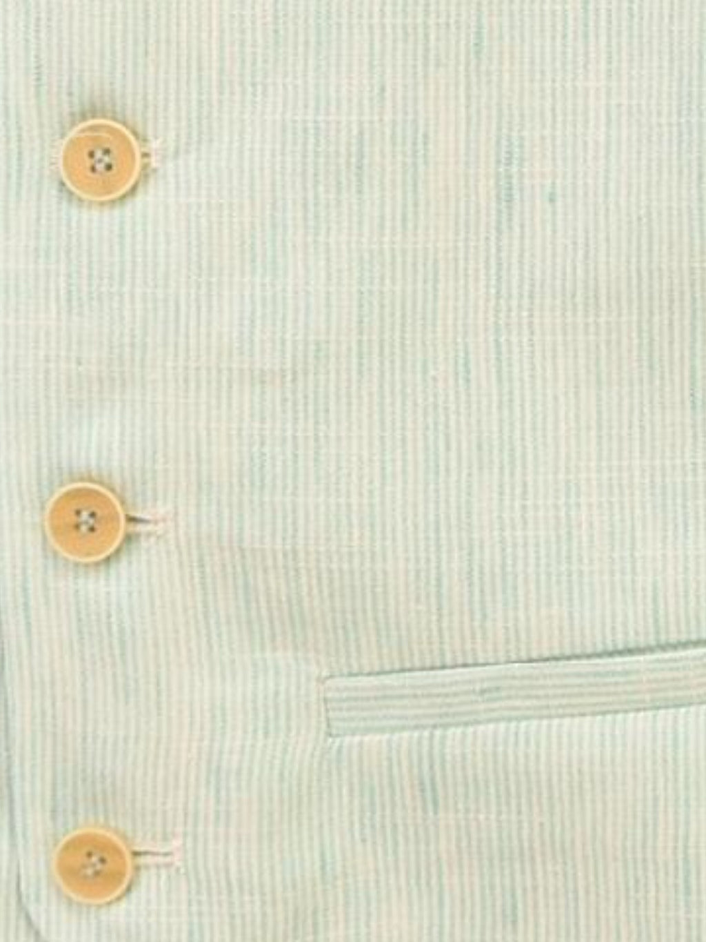SALE One Varones Boys Pale Mint Green Stripe Waistcoat:-10-10025 83