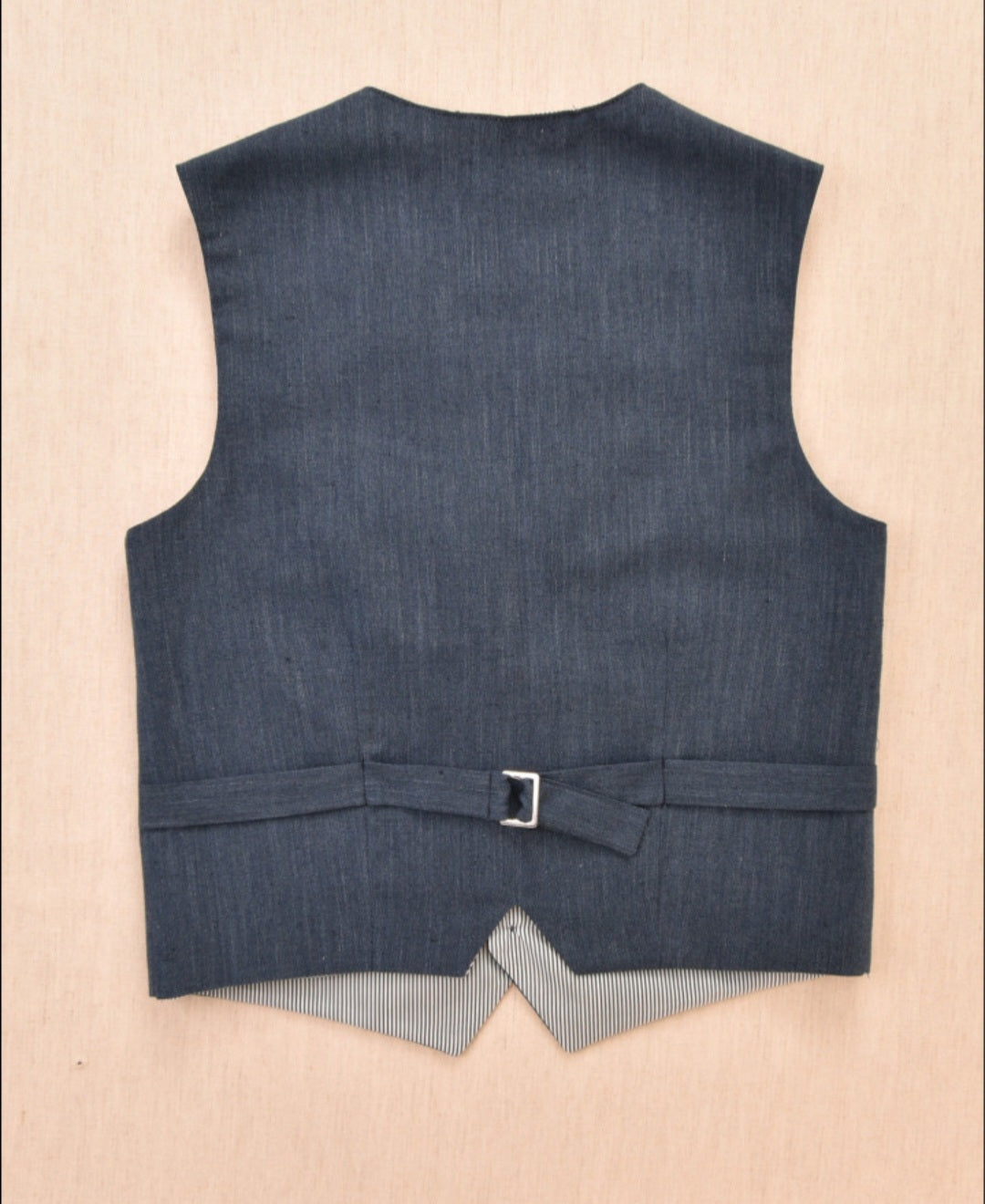 One Varones Boys Teal Linen Waistcoat:-10-10021 77