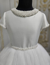 Load image into Gallery viewer, KINDLE EXCLUSIVE Girls White Communion Dress:- PJ75
