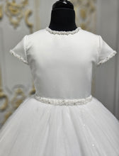 Load image into Gallery viewer, KINDLE EXCLUSIVE Girls White Communion Dress:- PJ76
