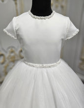 Load image into Gallery viewer, KINDLE EXCLUSIVE Girls White Communion Dress:- PJ76
