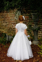 Load image into Gallery viewer, Celebrations Girls White Communion Dress:- Blazing Star
