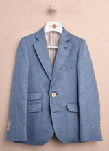 Load image into Gallery viewer, One Varones Light Blue Blazer:- 10-04097 78
