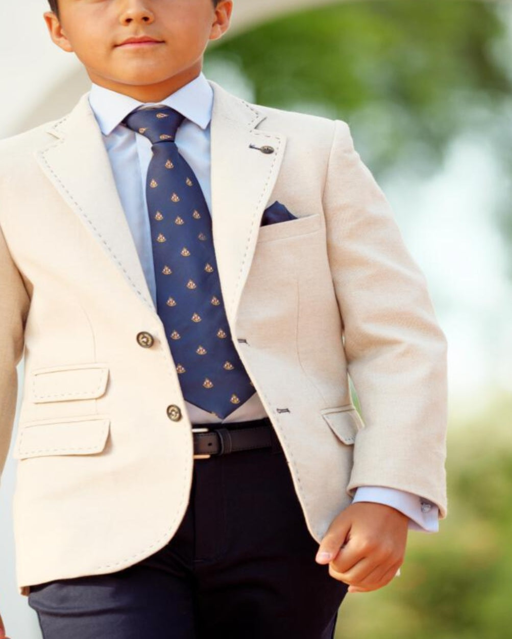 One Varones Beige Blazer:- 10-04069 51