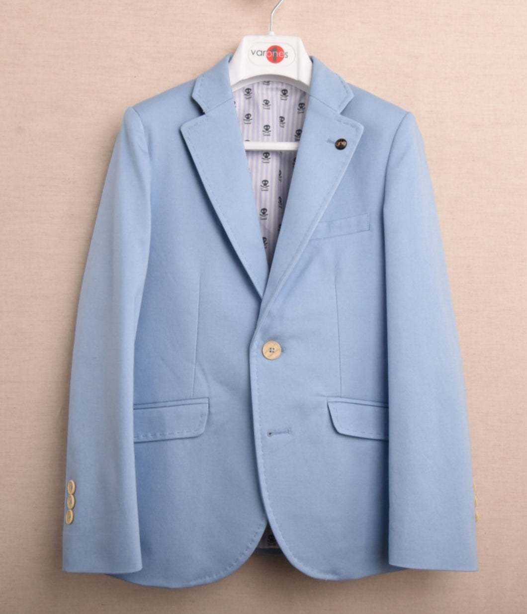 One Varones Pale Blue Blazer:- 10-04096 02