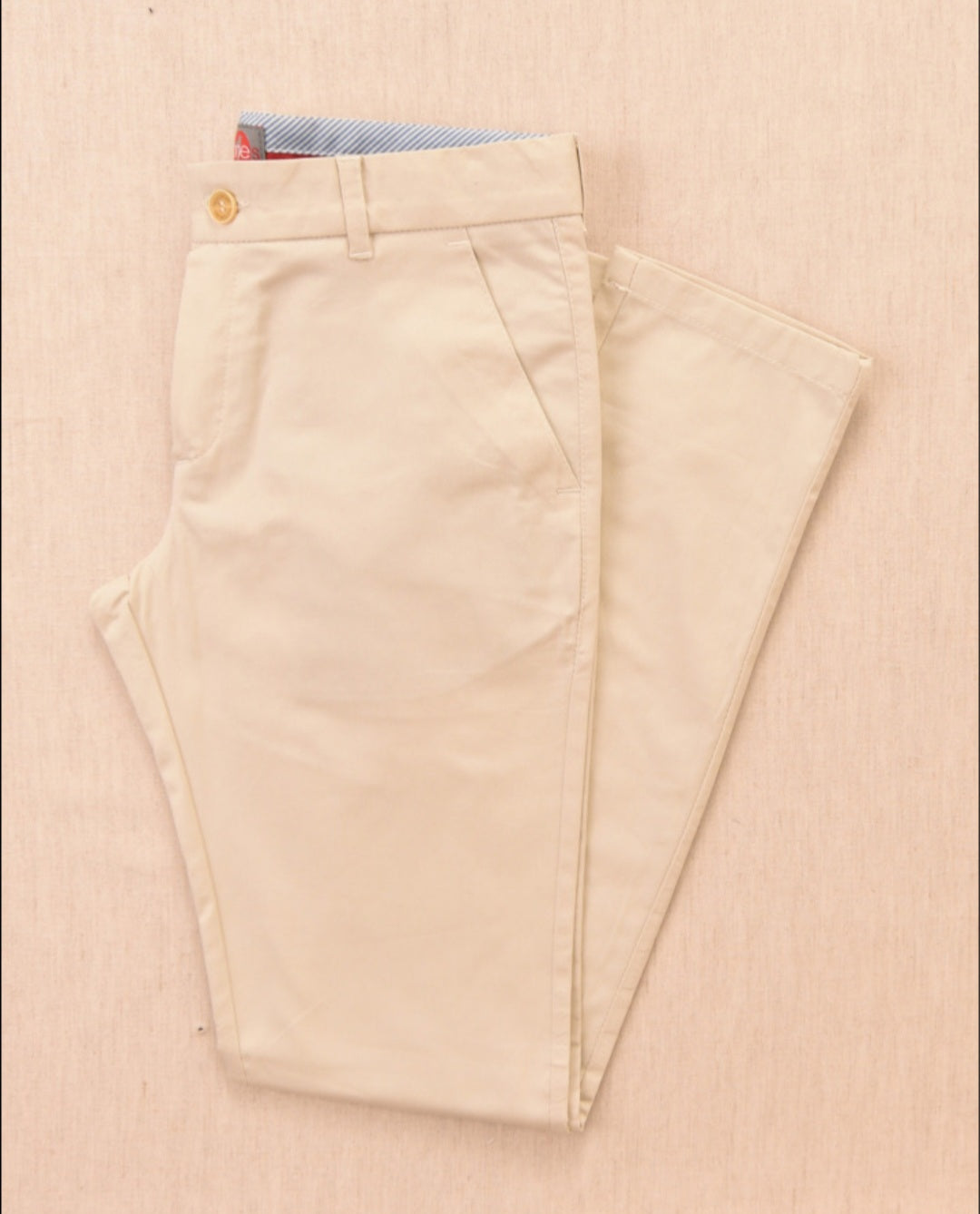 One Varones Boys Chino Trousers - Beige Regular Fit 10-05020N 51