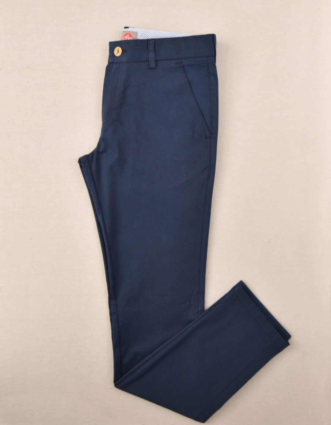 One Varones Boys Chino Trousers - Ink Blue Skinny Fit 10-05051 78