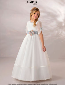 NEW 2024 Carmy Girls Holy Communion Dress:- 4108