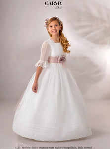 NEW 2024 Carmy Girls Holy Communion Dress:- 4127