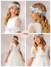 Load image into Gallery viewer, NEW 2024 Carmy Girls Holy Communion Dress:- 4102
