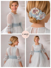 Load image into Gallery viewer, NEW 2024 Carmy Girls Holy Communion Dress:- 4123
