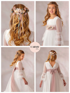NEW 2024 Carmy Girls Holy Communion Dress:- 4604
