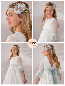 NEW 2024 Carmy Girls Holy Communion Dress:- 4640