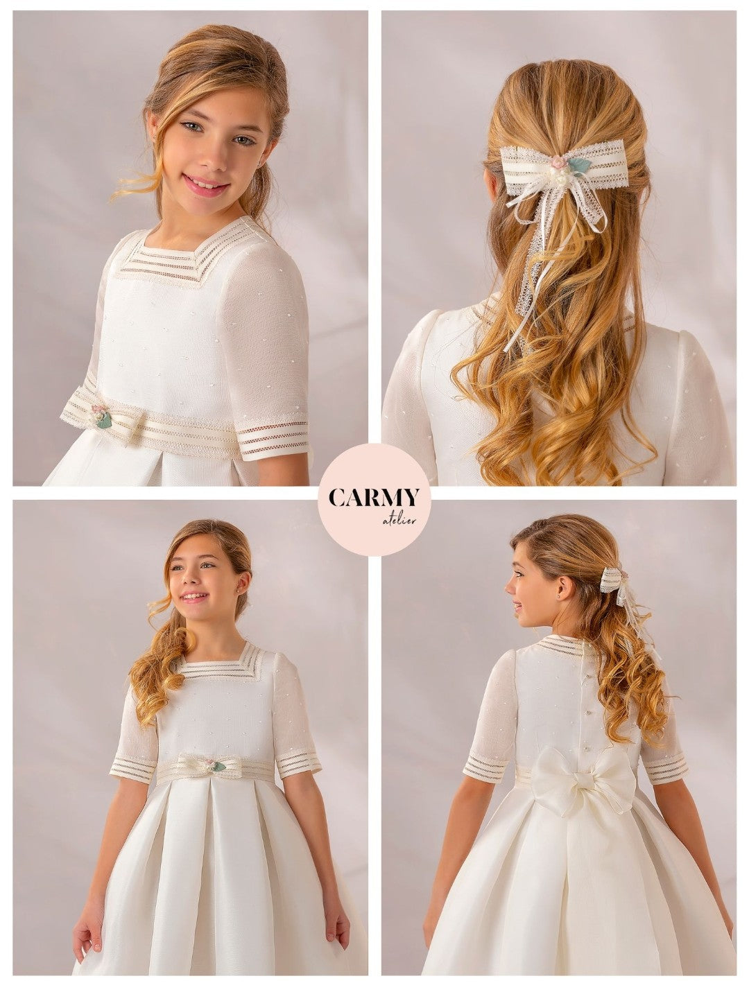 SALE Carmy Girls Holy Communion Dress:- 4304 Age 6