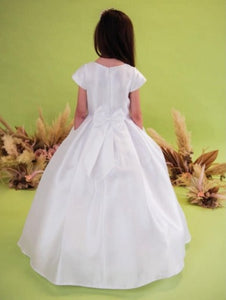 Linzi Jay Girls White Communion Dress:- Emily