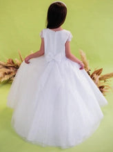 Load image into Gallery viewer, Linzi Jay Girls White Communion Dress:- Karla
