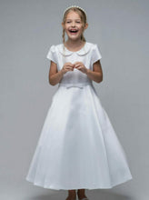 Load image into Gallery viewer, Paula&#39;s Communion Girls White Communion Dress:- PJ04PC
