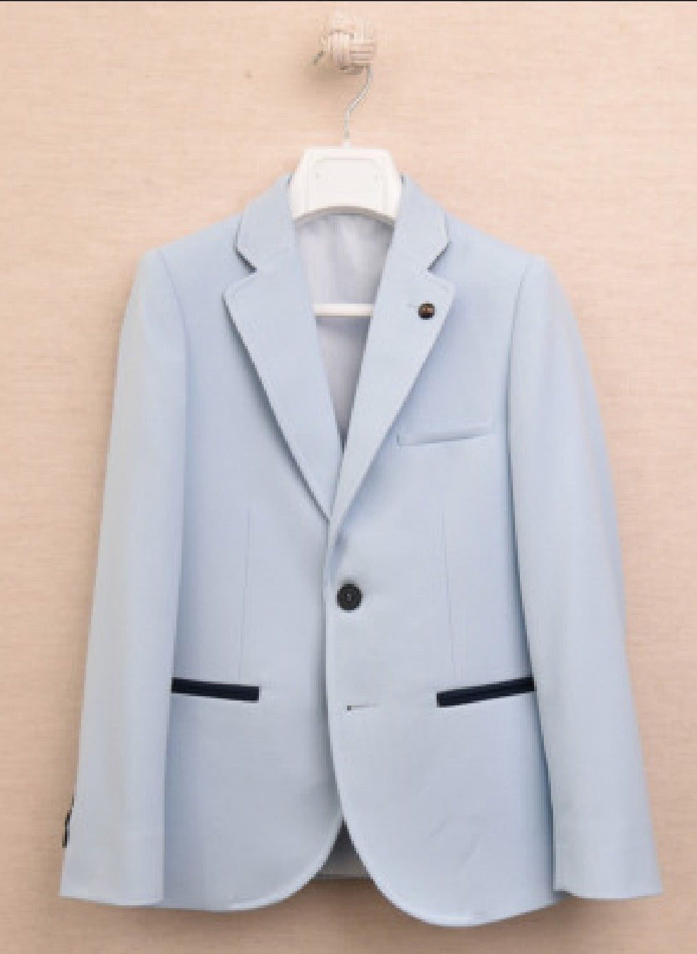 One Varones Boys Powder Blue Blazer:- 10-0408872