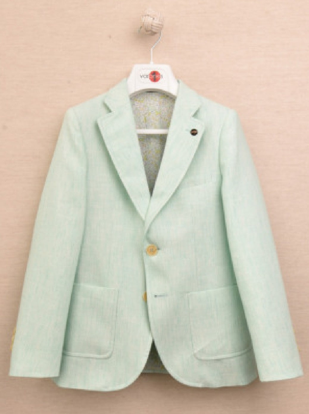 SALE One Varones Boys Green Stripe Blazer:- 10-0408683