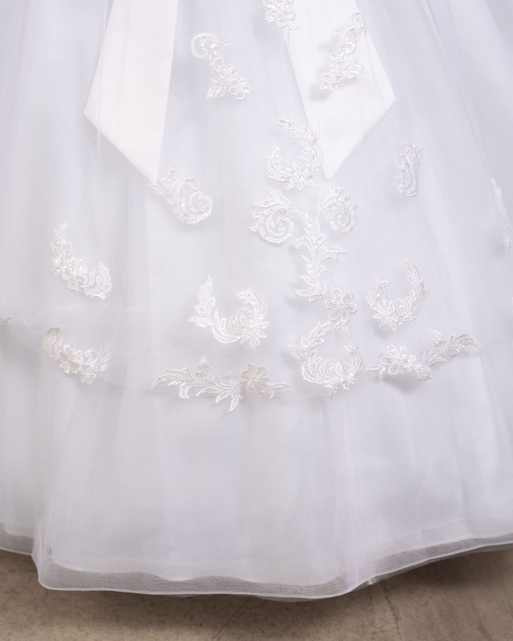 Sweetie Pie Girls White Communion Veil :- 4036