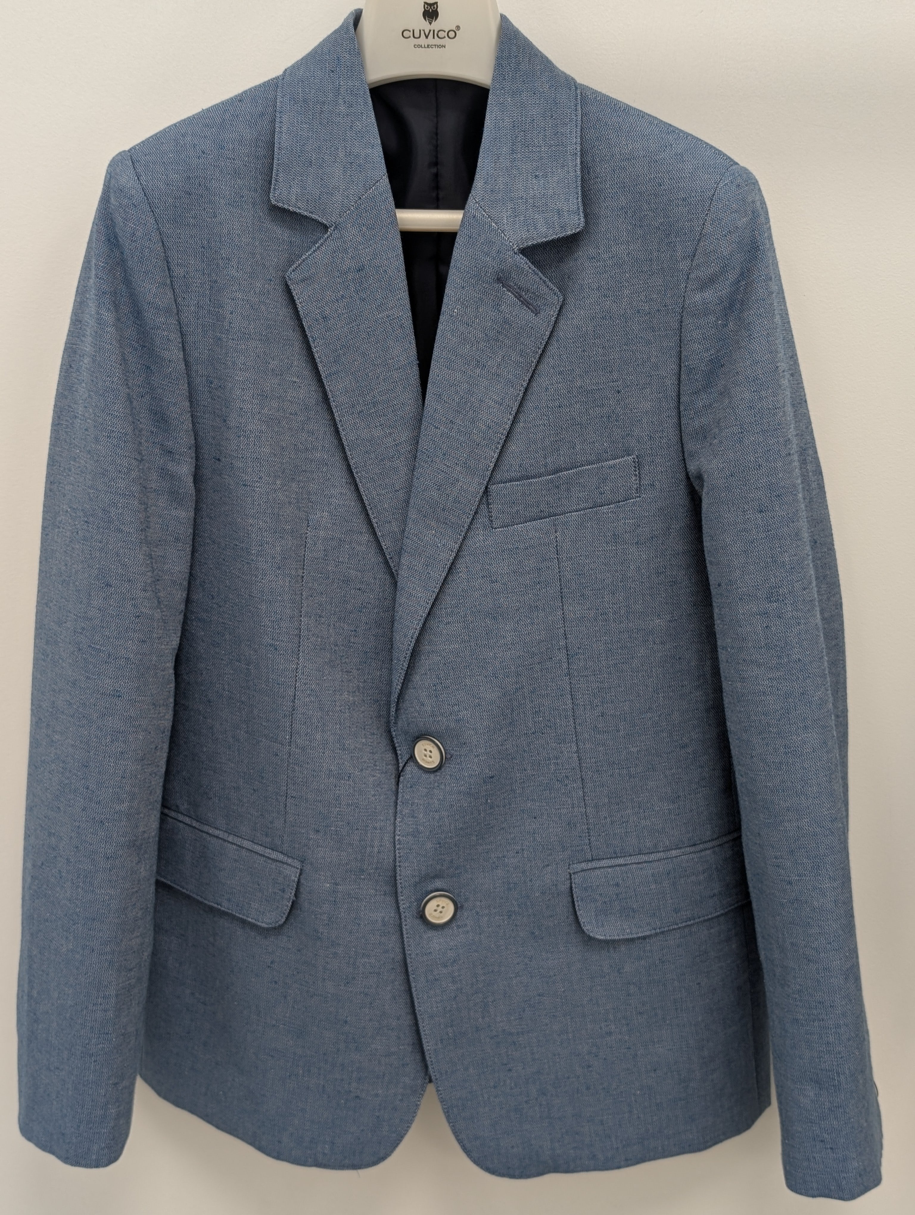 Cuvico Boys Single Breasted Blue Blazer