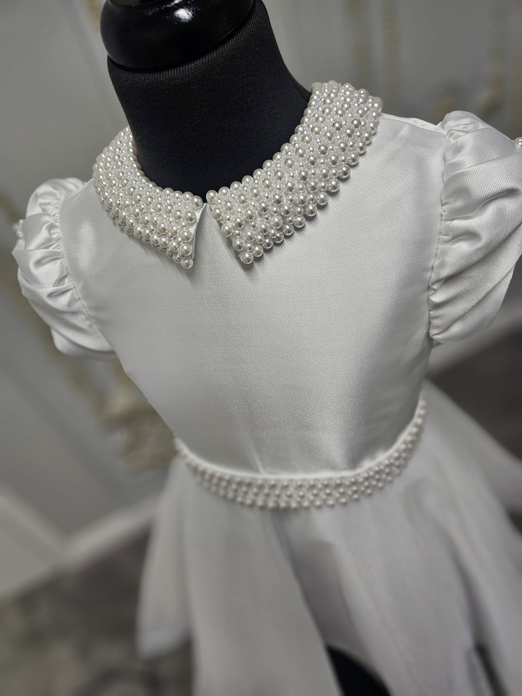 KOKO Girls White Communion Dress:- KO26510