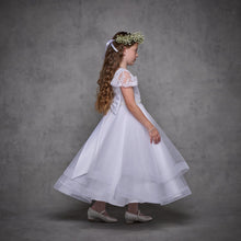 Load image into Gallery viewer, SALE COMMUNION DRESS Isabella Girls White Communion Dress:- IS25388 Age 5
