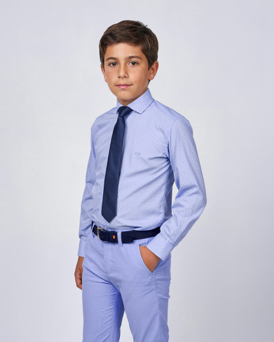 Spagnolo Blue Shirt