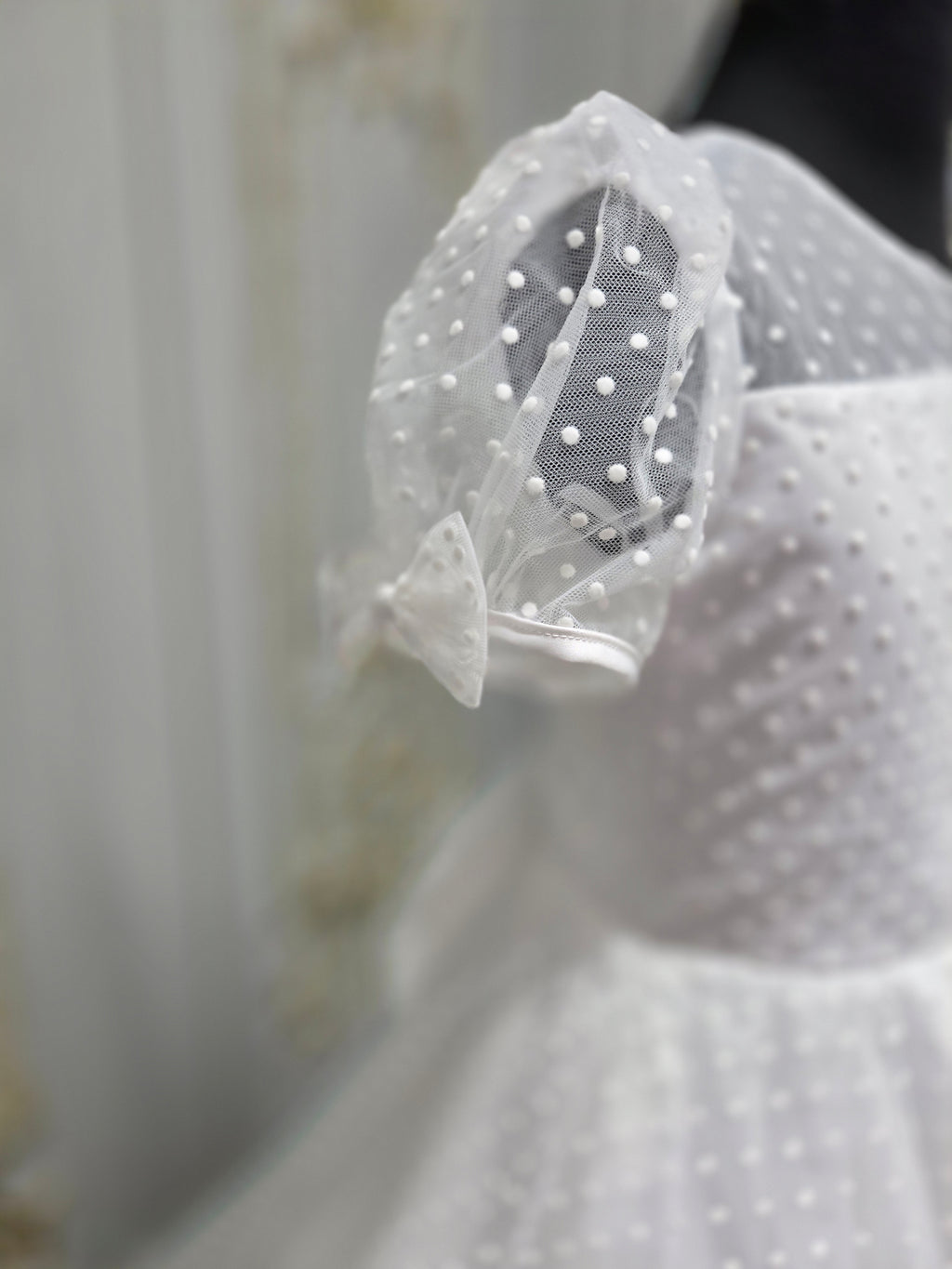 KINDLE EXCLUSIVE Sweetie Pie Girls White Communion Dress:- S- KD-01