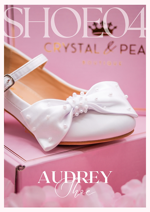 Crystal & Pearl Audrey Heel Shoe
