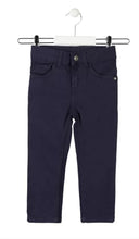 Load image into Gallery viewer, SUMMER SALE Losan Boys Twill Skinny Trousers:Navy AGE 5
