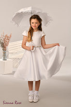 Load image into Gallery viewer, Sienna Rose By Sweetie Pie Girls White Communion Dress:- SR723
