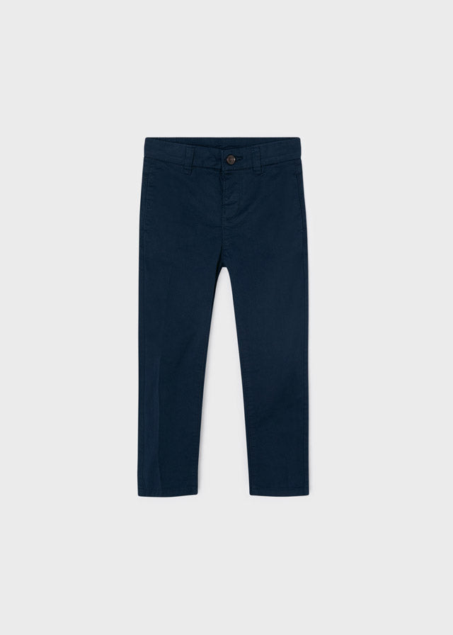 SUMMER SALE Mayoral Boys Basic chinos for Boys:- Navy Age 5