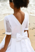 Load image into Gallery viewer, Paula&#39;s Communion Girls White Communion Dress:- PJ92
