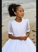 Load image into Gallery viewer, Paula&#39;s Communion Girls White Communion Dress:- PJ94
