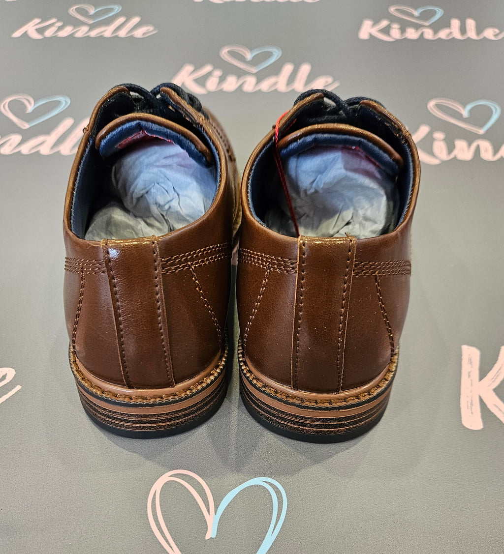 Tommy Bowe Sheahan Boys Shoes:- Camel