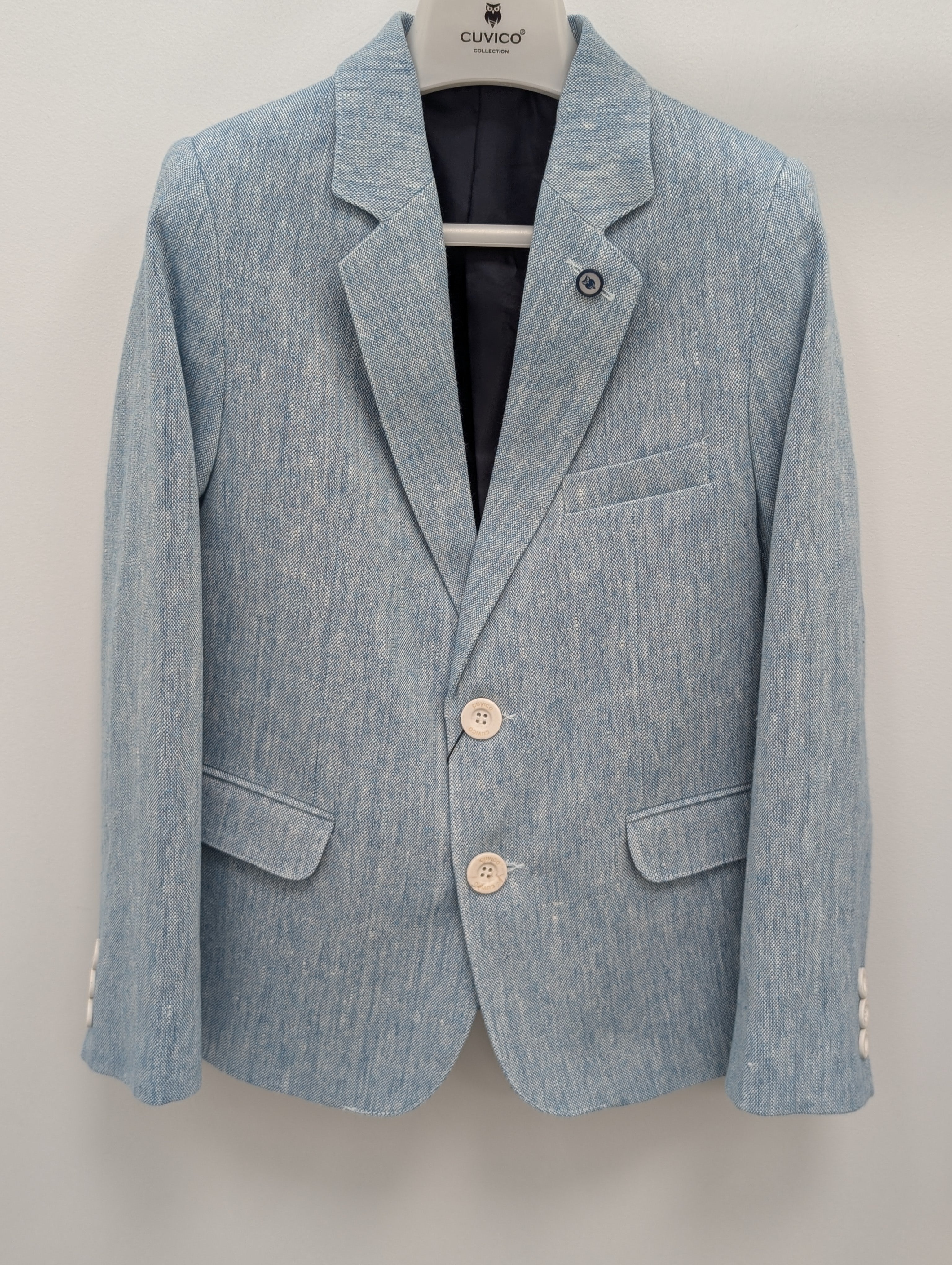 Cuvico Boys Turquoise Blazer