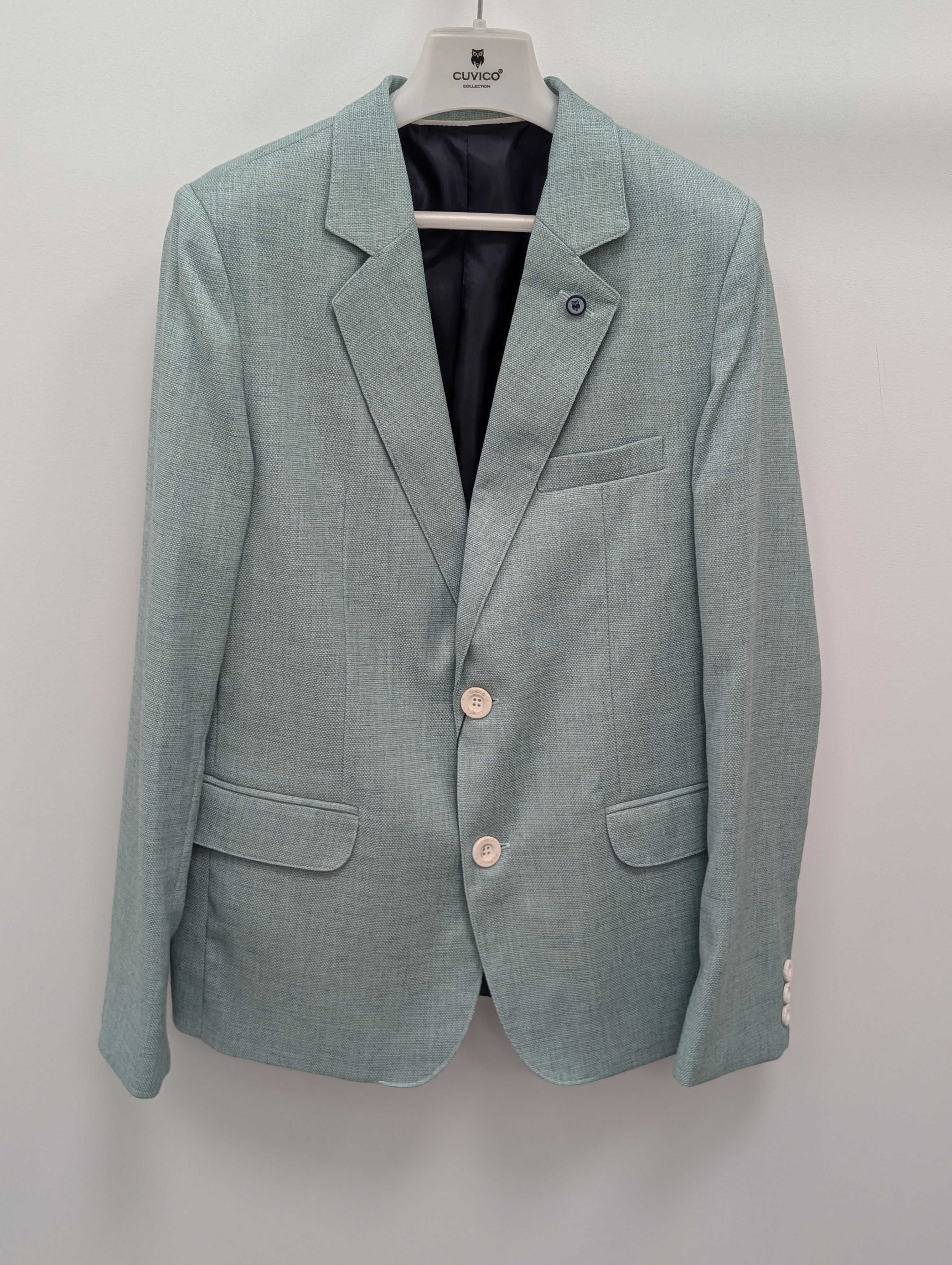 Cuvico Boys Mint Green Blazer