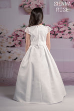 Load image into Gallery viewer, SALE COMMUNION DRESS Sienna Rose By Sweetie Pie Girls White Communion Dress:- SR706 AGE 6, 7, 9 &amp; 10
