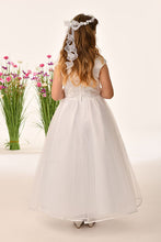Load image into Gallery viewer, SALE COMMUNION DRESS Savannah Raye By Sweetie Pie Girls White Communion Dress:-Quinn
