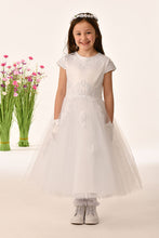 Load image into Gallery viewer, SALE COMMUNION DRESS Savannah Raye By Sweetie Pie Girls White Communion Dress:-Zara

