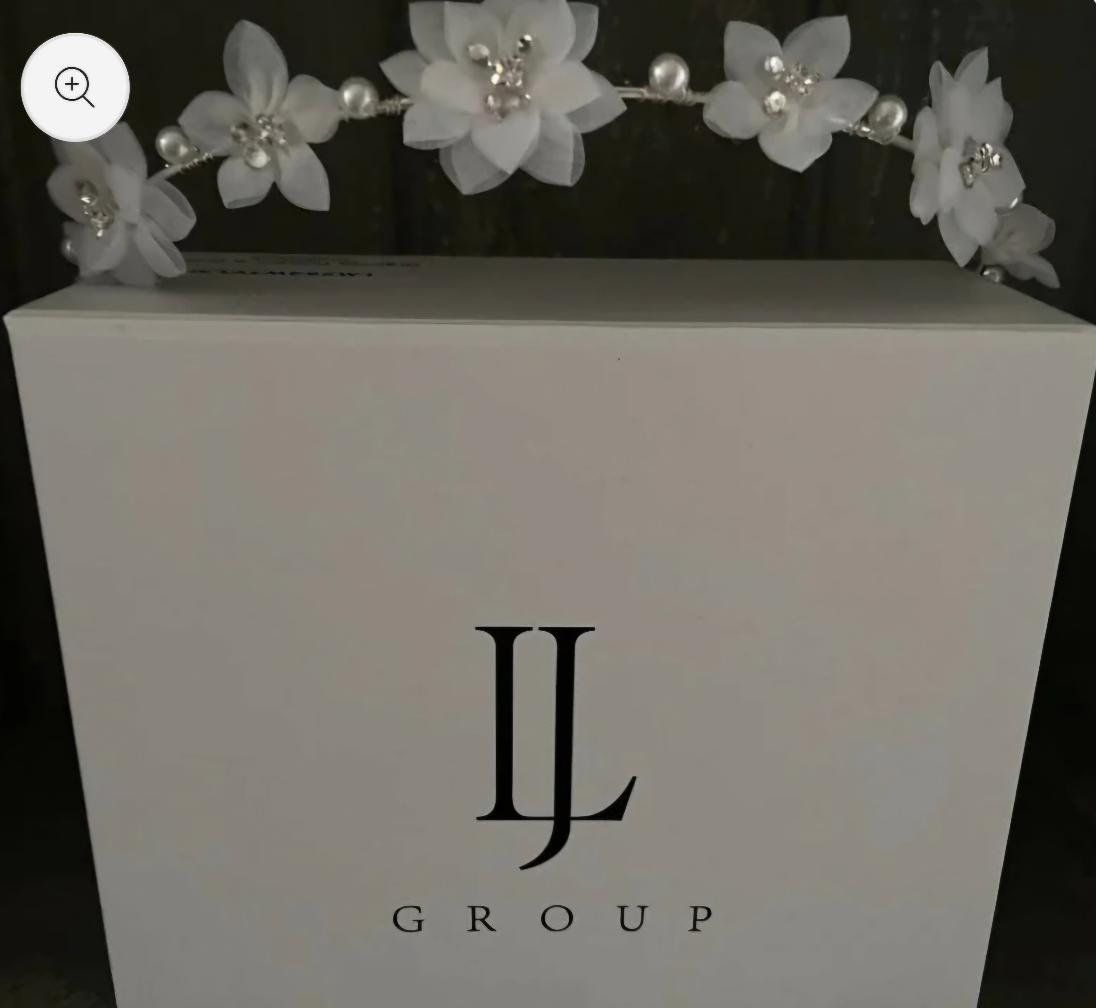 SALE Linzi Jay Pearl & Floral Headband:- LM264