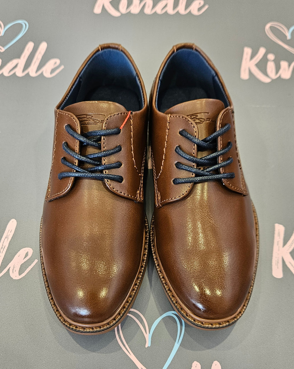 Tommy Bowe Sheahan Boys Shoes:- Camel