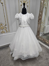 Load image into Gallery viewer, SALE COMMUNION DRESS KOKO Girls White Communion Dress:- KO25830/832 AGE 6, 7 &amp; 8
